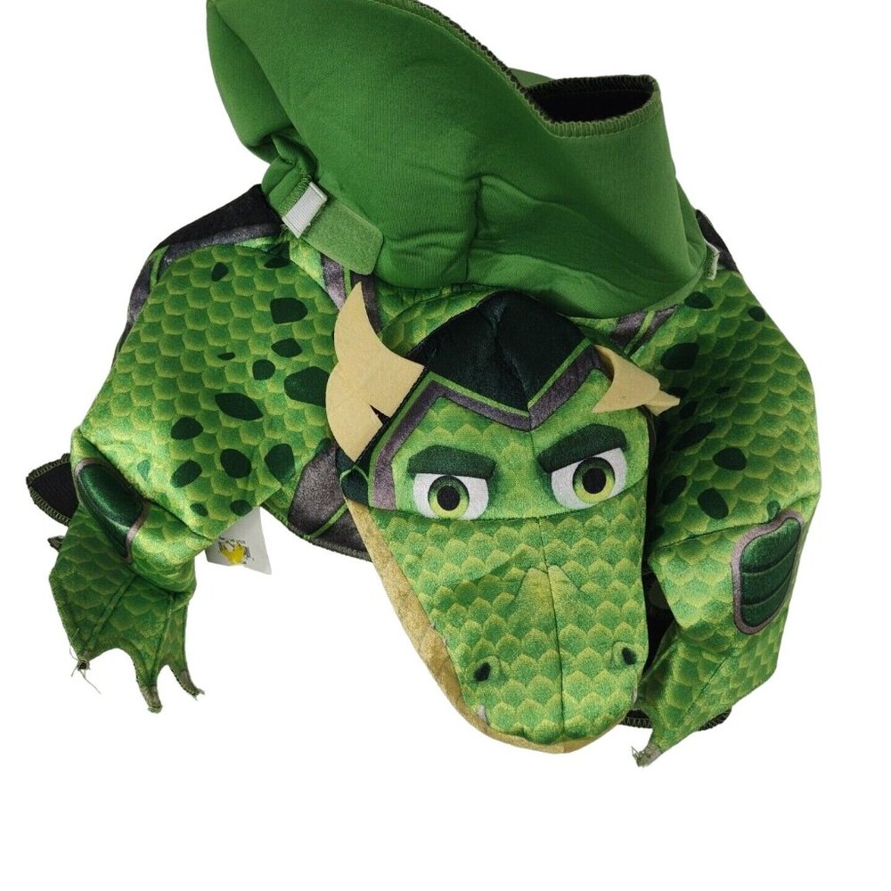 PJ Masks Green Power Lizard Costume Toddler One Size Halloween NEW w/FLAW